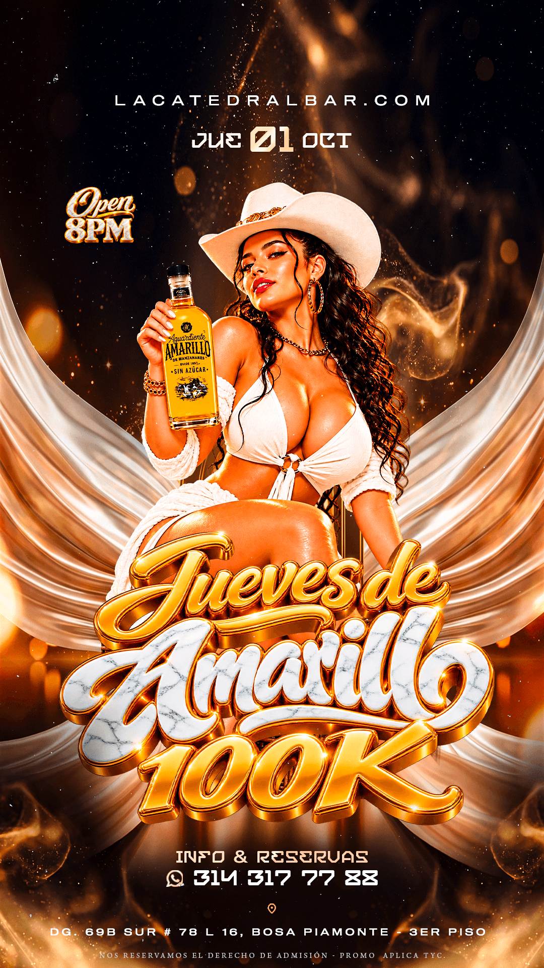 Jueves de Amarillo 100K - La Catedral
