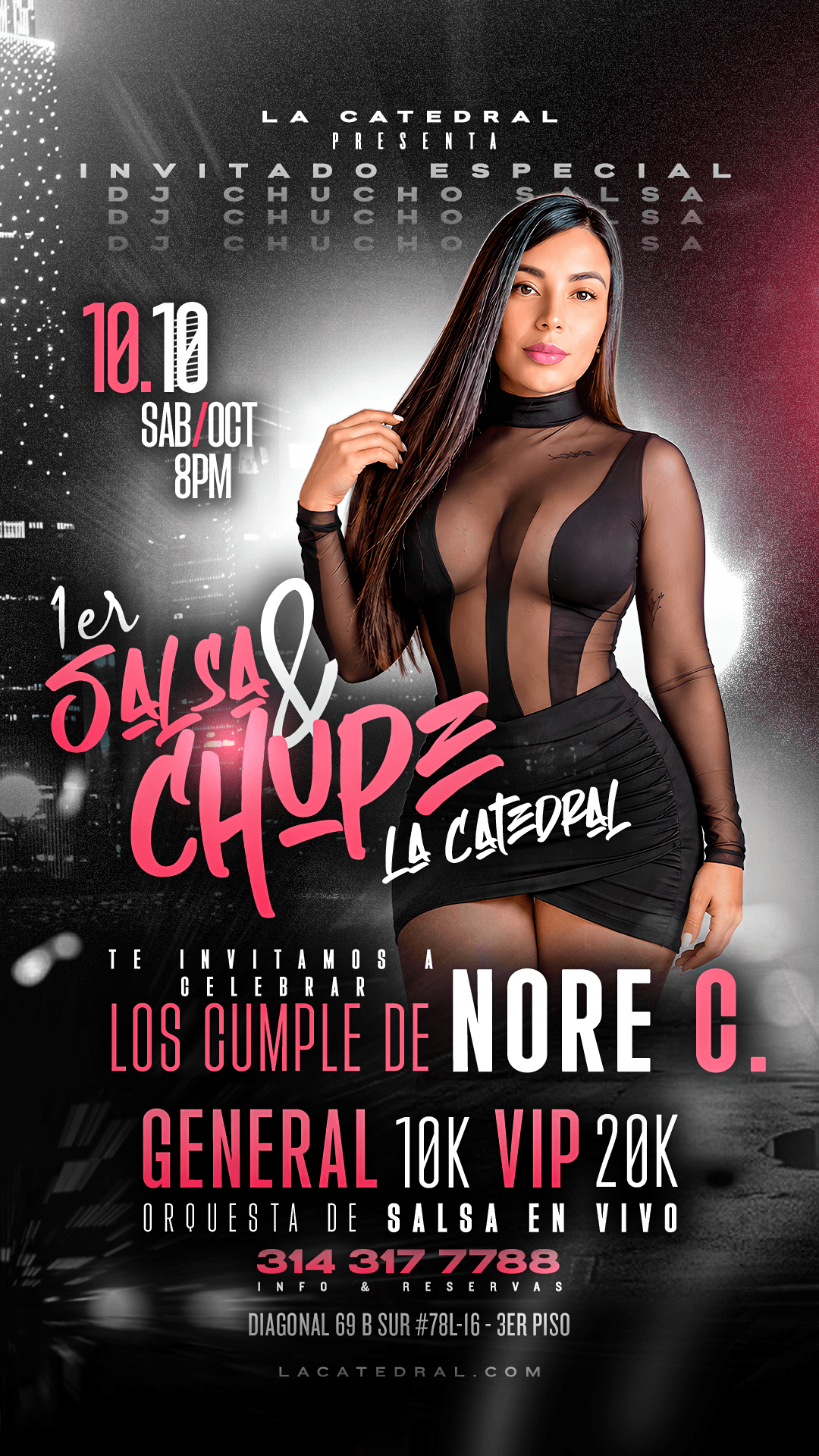 Salsa y Chupe La Catedral - Cumpleaños de Nore C.